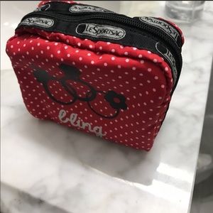 Travel size lesportsac pouch